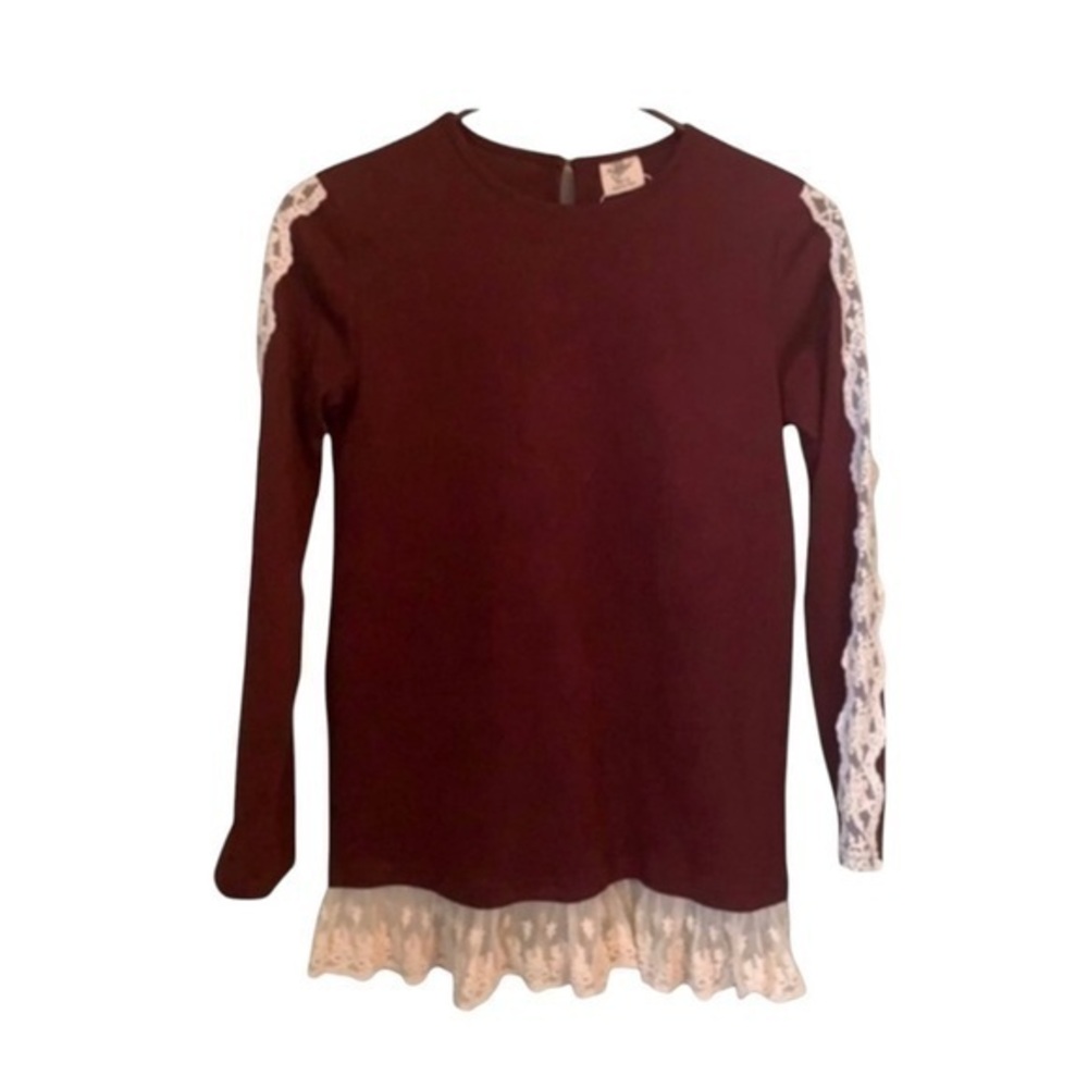 ML Kids Lace Long Sleeve Top